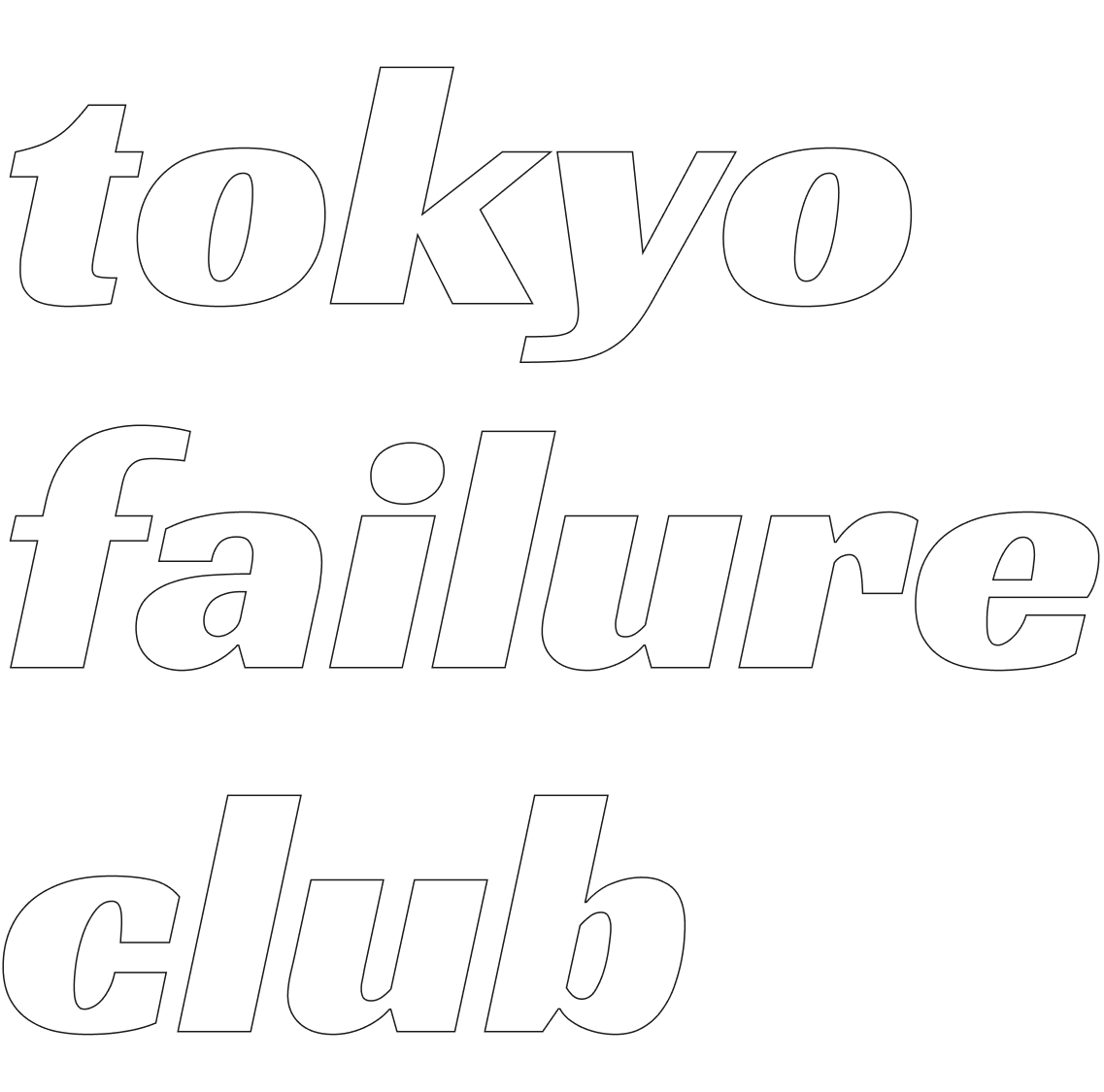 Tokyo Failure Club Logo